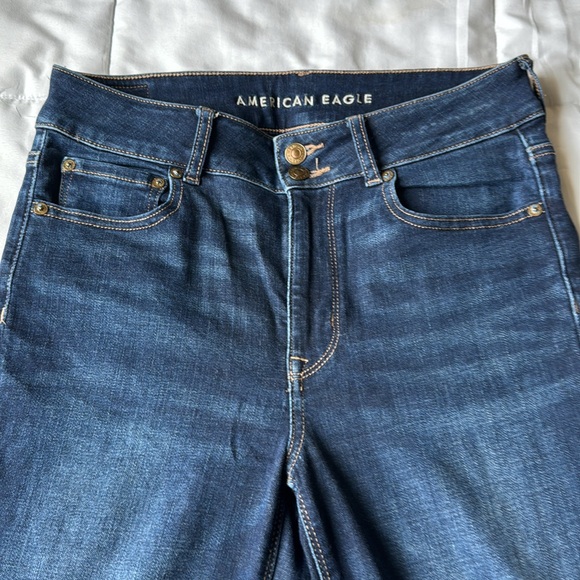 American Eagle High Rise Artist Flare Jeans - Picture 2 of 8